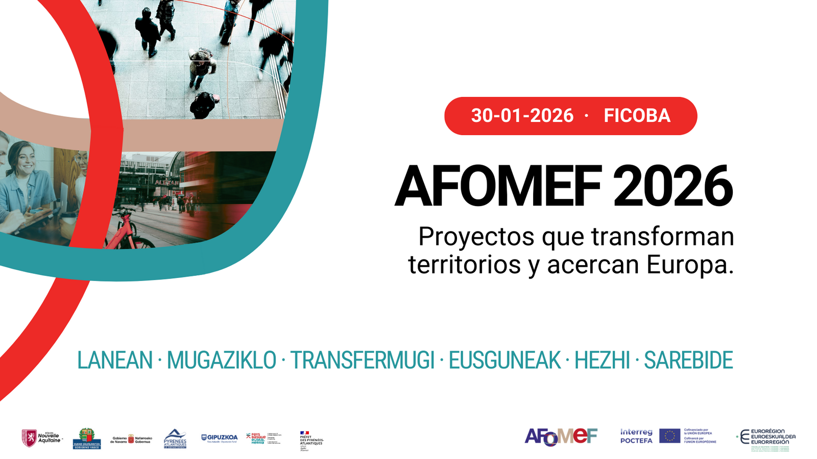 AFOMEF PRESENTARÁ EL 30 DE ENERO EN FICOBA LOS 6 PROYECTOS DE COOPERACIÓN TRANSFRONTERIZA PROGRAMADOS POR INTERREG POCTEFA (2021-2027)